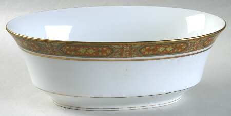 Marabou 9" Oval Vegetable Bowl