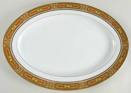 Marabou 14" Oval Serving Platter