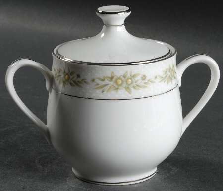 Maytime Sugar Bowl & Lid