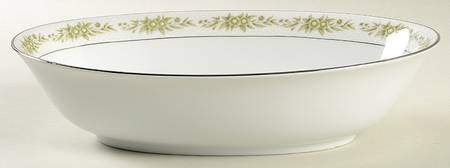 Maytime 10" Oval Vegetable Bowl