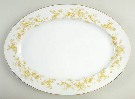 Meadowlark 14" Oval Serving Platter