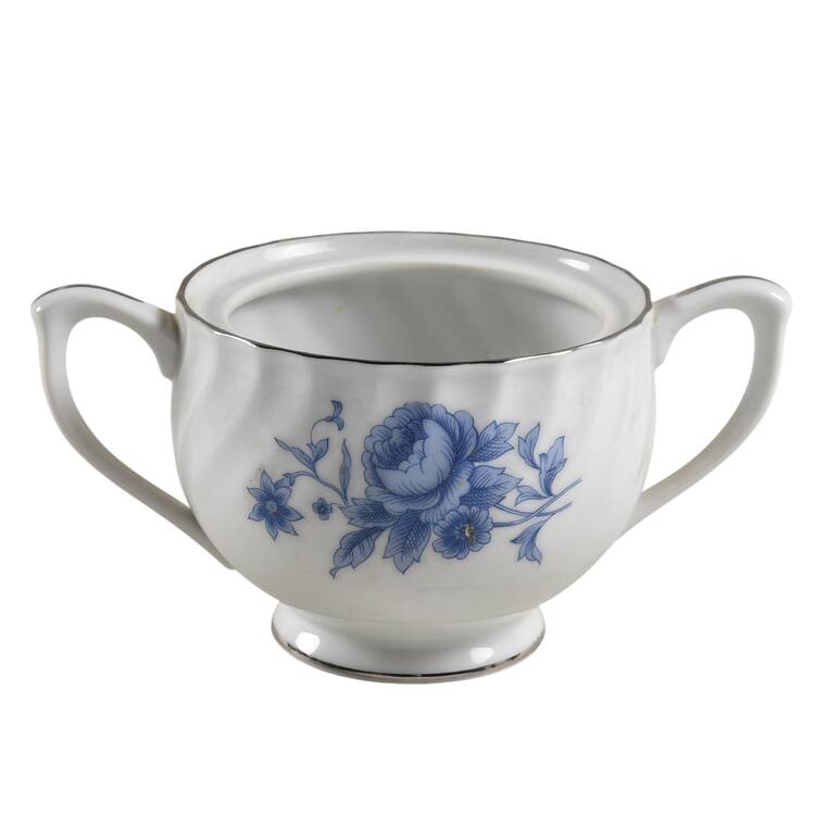 Meissen Blue Sugar Bowl No Lid