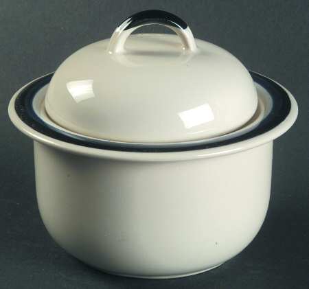 Milano Blue Sugar Bowl & Lid