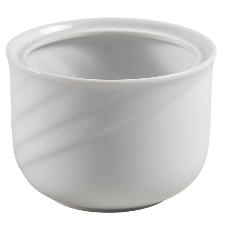 Monte Carlo White Sugar Bowl No Lid