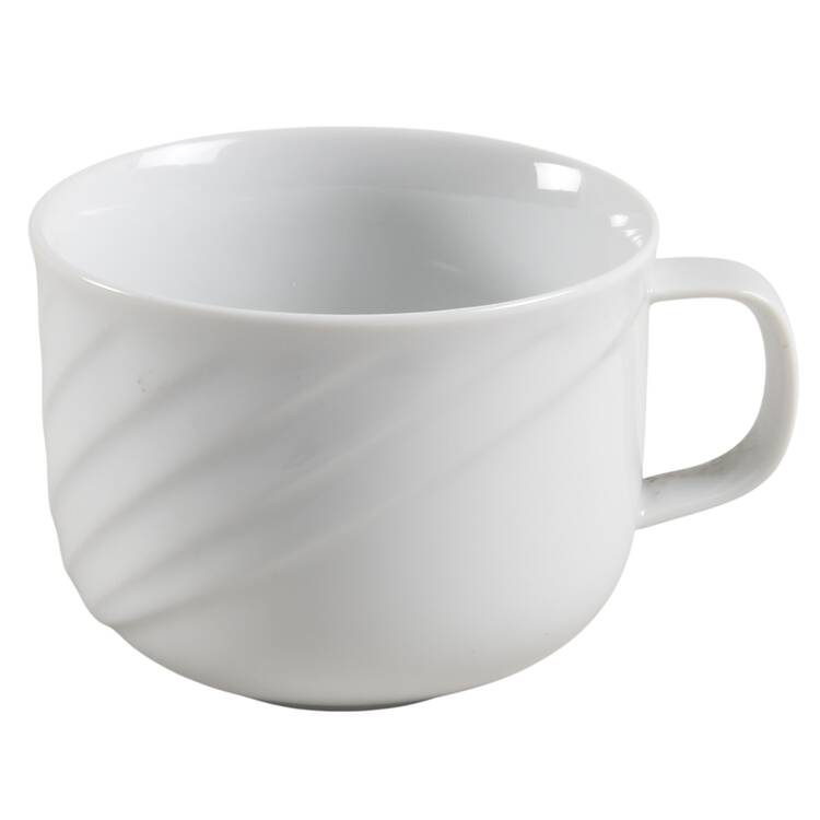 Monte Carlo White Flat Cup