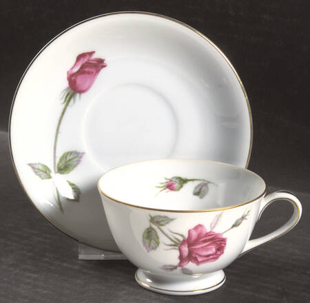 Monterey Footed Cup & Saucer Set