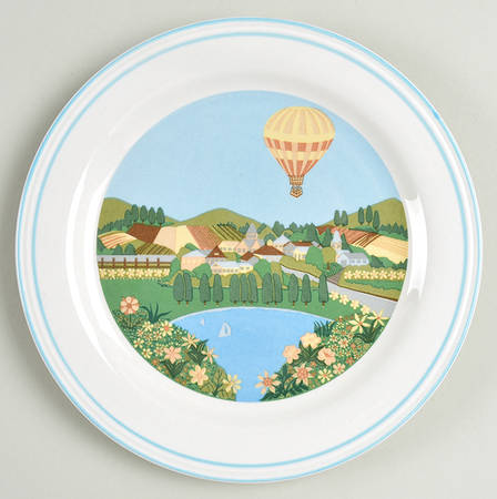 Montgolfier Salad Plate