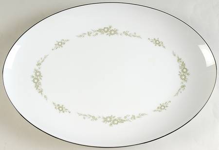 Moonspun 16" Oval Serving Platter