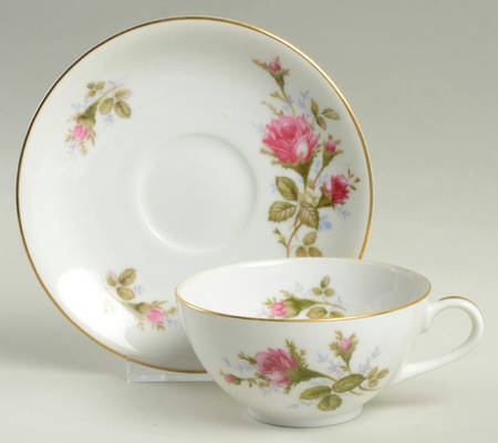 Flat Cup & Saucer Set