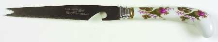 Moss Rose (Coupe Shape) Bar Knife with Stainless Blade