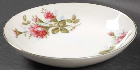Moss Rose (Coupe Shape) Fruit/Dessert (Sauce) Bowl