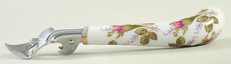 Moss Rose (Coupe Shape) Bottle/Can Opener