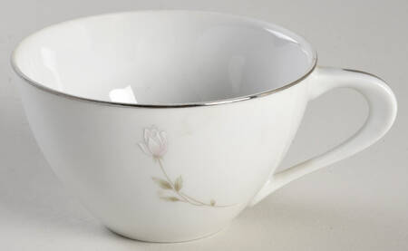 Morning Rose Flat Cup