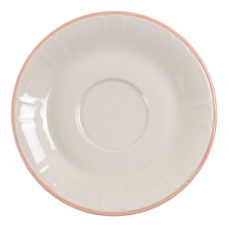 Mystique Peach Saucer