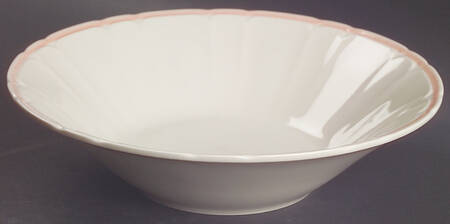 Mystique Peach 9" Round Vegetable Bowl