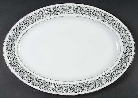 Niagara 12" Oval Serving Platter by Sango
