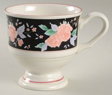 Noir Chintz Mug