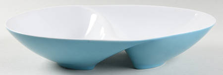 Nordica 11" Oval Divided Vegetable Bowl