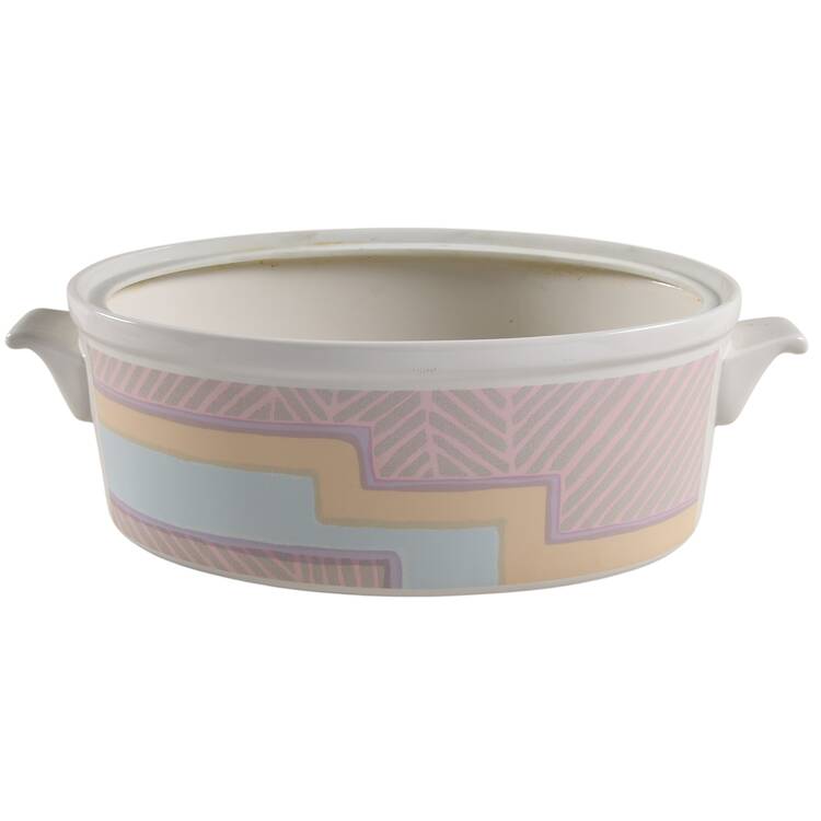 Nouveau Multicolor 3 Qt Oval Covered Casserole No Lid