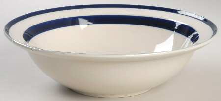 Orbit Blue 9" Round Vegetable Bowl