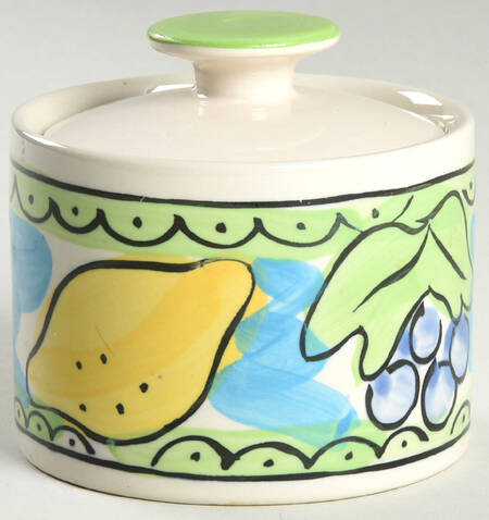 Orchard Sugar Bowl & Lid
