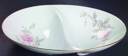 Pastoral 11" Oval Divided Vegetable Bowl