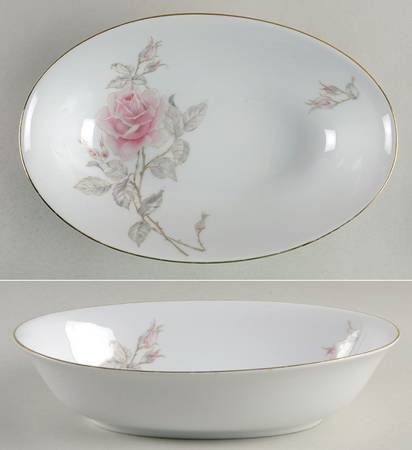 Pastoral 10" Oval Vegetable Bowl