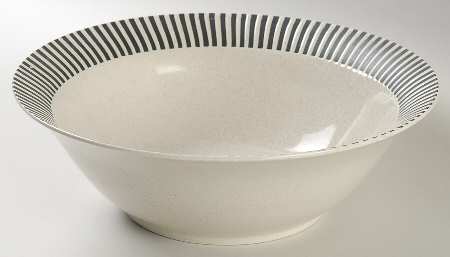 Patio Sand 9" Round Vegetable Bowl