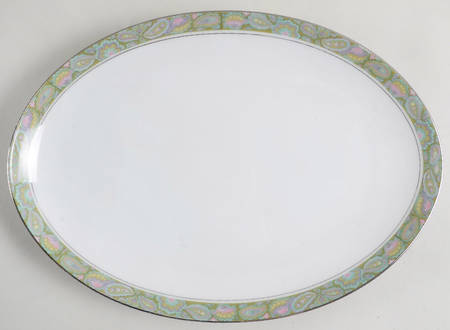 Persian Garden 12" Oval Serving Platter