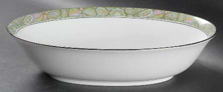 Persian Garden 10" Oval Vegetable Bowl