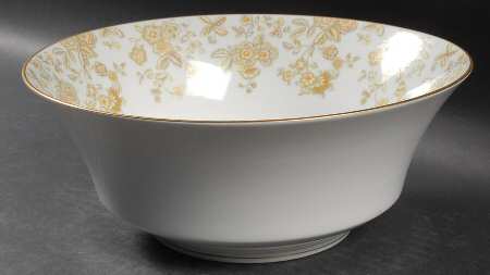 Persian Wood 9" Round Vegetable Bowl