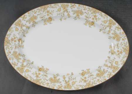 Persian Wood 16" Oval Serving Platter