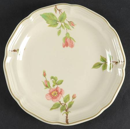 Pink Blossom Salad Plate