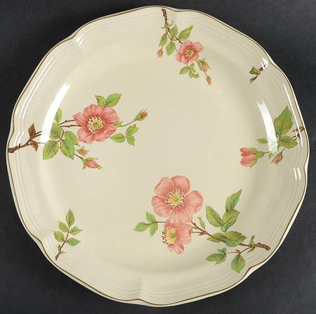 Pink Blossom 12" Chop Plate (Round Platter)