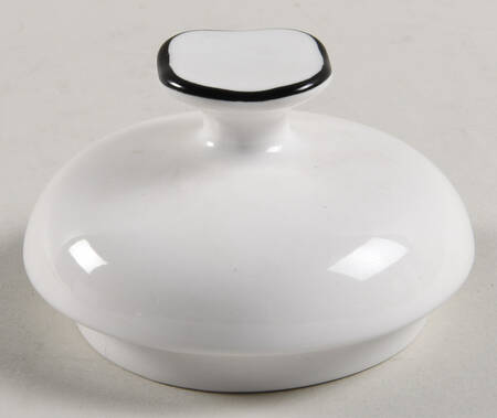 Pinwheel Black Lid for Sugar Bowl