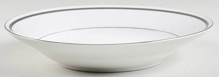 Platina (No Color Band) Coupe Soup Bowl