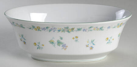 Potpourri 9" Oval Vegetable Bowl
