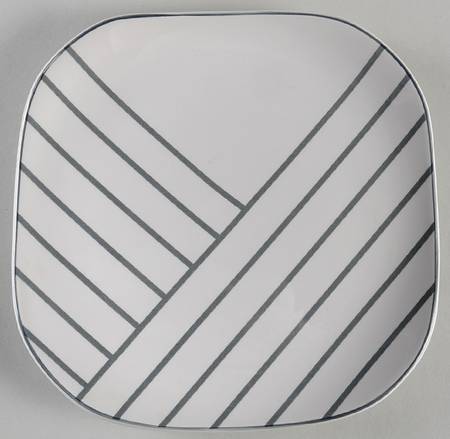 Prelude Gray Salad Plate