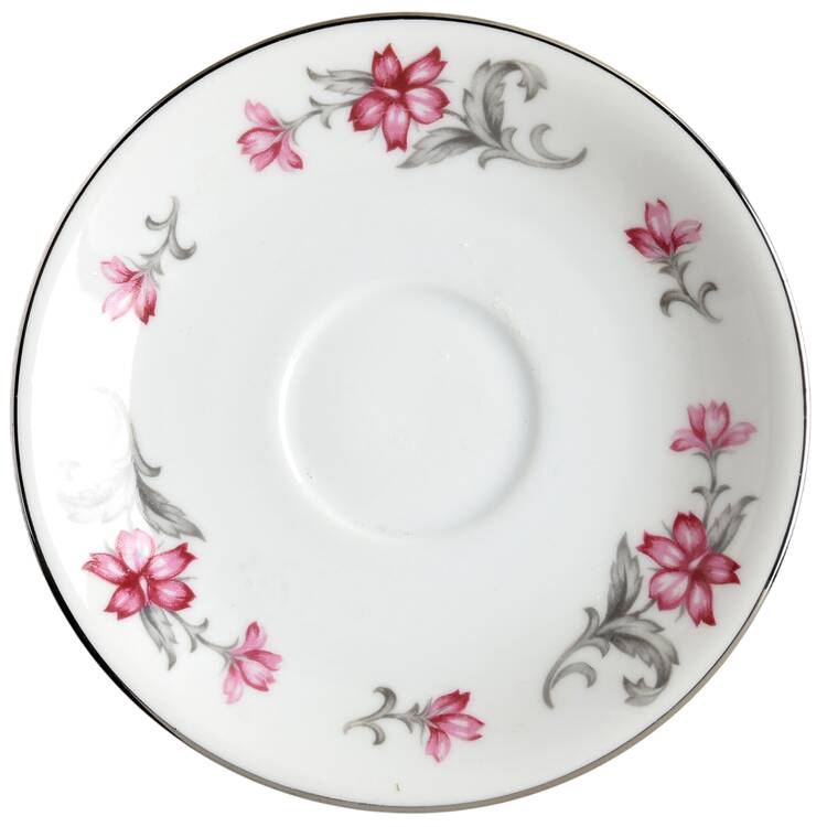Primrose (No #, Coupe, Platinum Trim) Saucer
