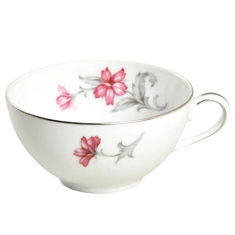Primrose (No #, Coupe, Platinum Trim) Flat Cup