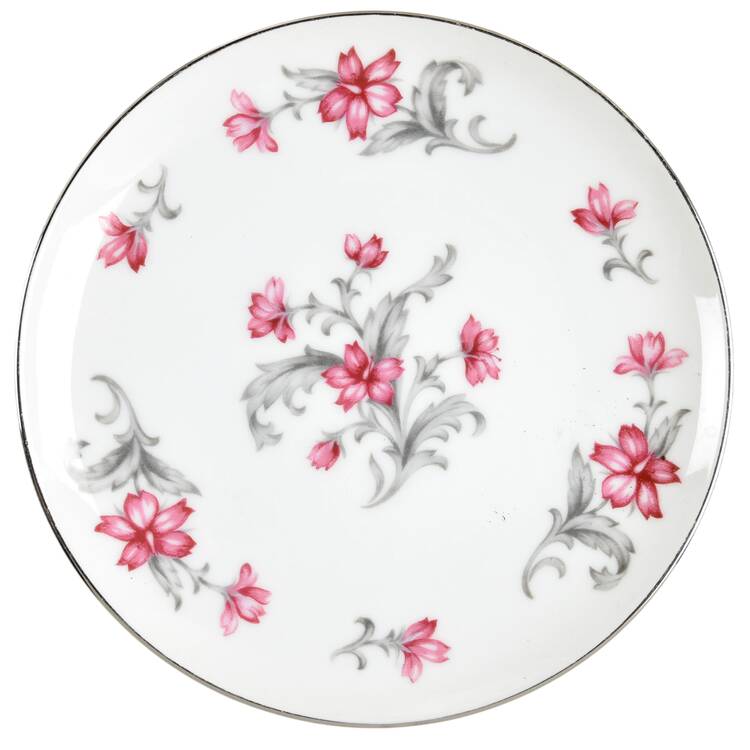 Primrose (No #, Coupe, Platinum Trim) Bread & Butter Plate