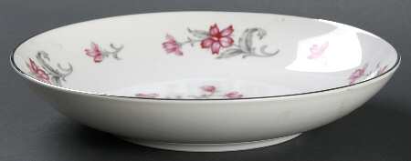 Primrose (No #, Coupe, Platinum Trim) Coupe Soup Bowl
