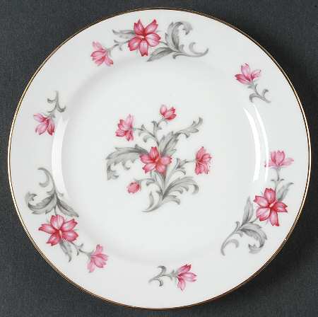 Primrose (No #, Rim, Gold Trim) Bread & Butter Plate