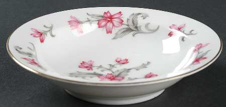 Primrose (No #, Rim, Gold Trim) Rim Fruit/Dessert (Sauce) Bowl