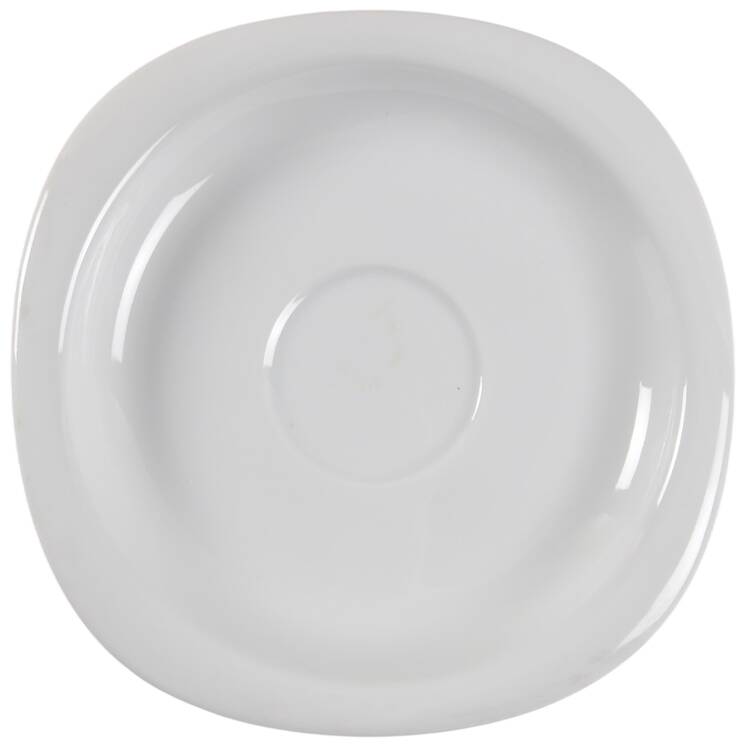 Pristine White Saucer