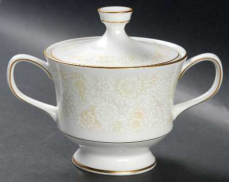 Rainsong Sugar Bowl & Lid