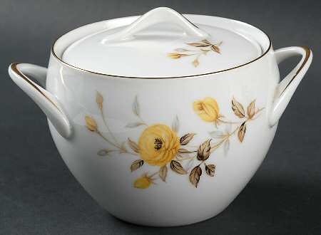 Rambler Rose Sugar Bowl & Lid
