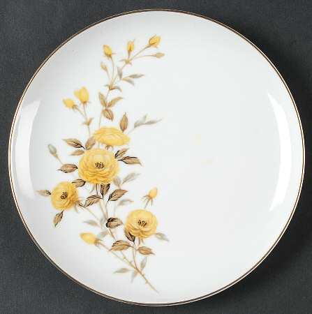 Rambler Rose Bread & Butter Plate