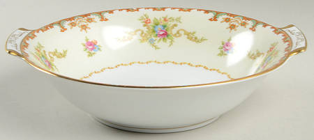 Regal (Gold Trim) 8" Round Vegetable Bowl
