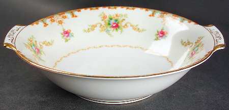 Regal (Gold Trim) 9" Round Vegetable Bowl by Sango